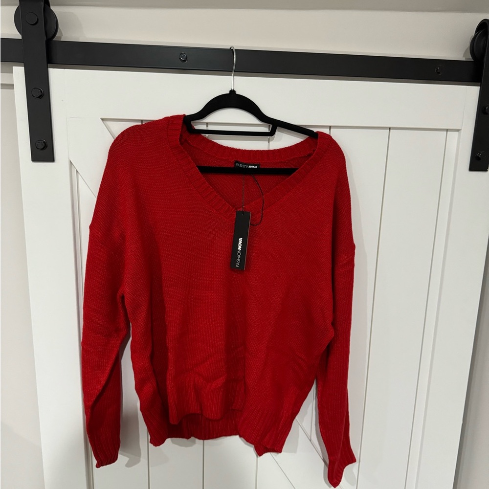 Red Sweater❤️ - Picture 4 of 5